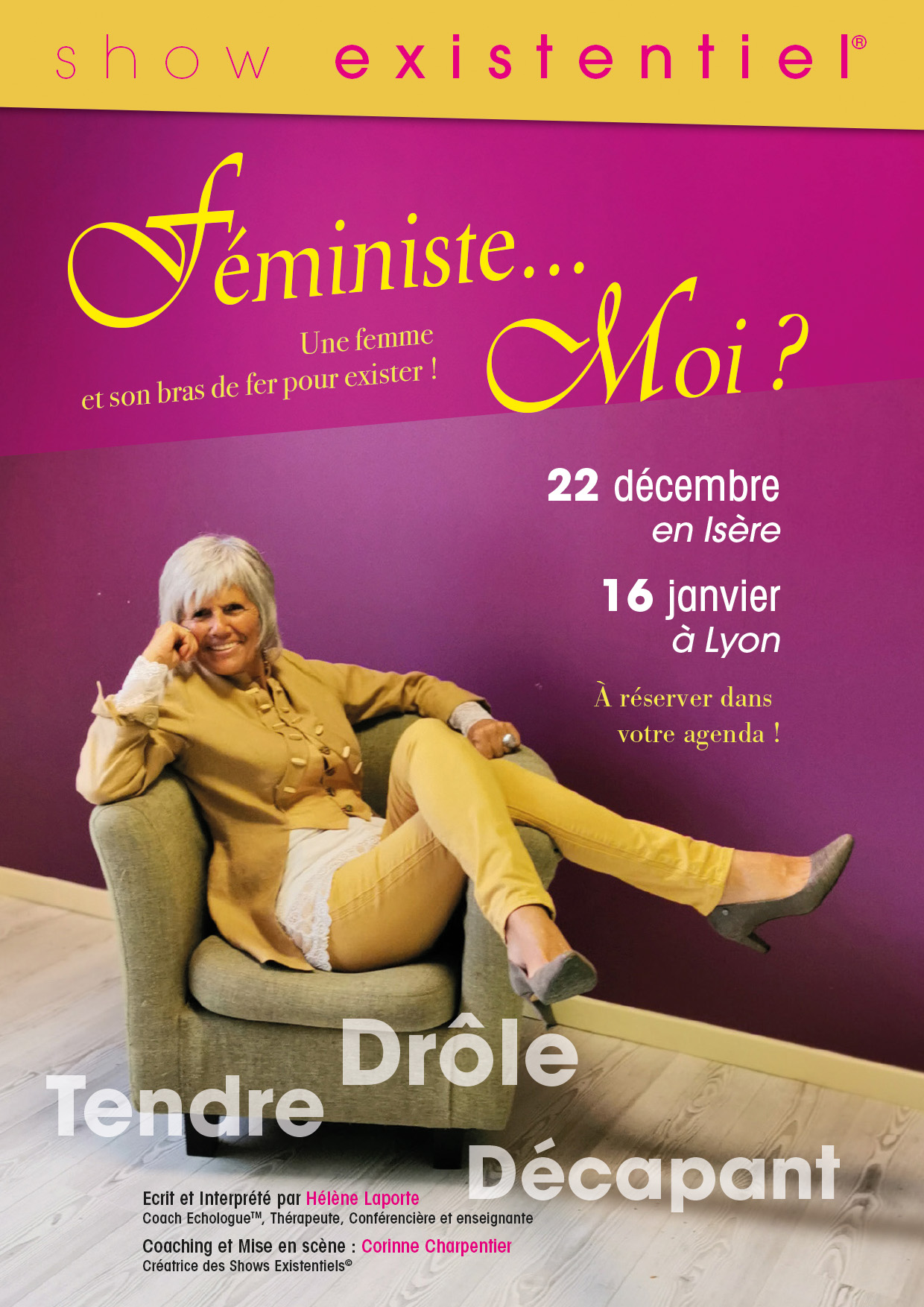 Feministe …Moi ?